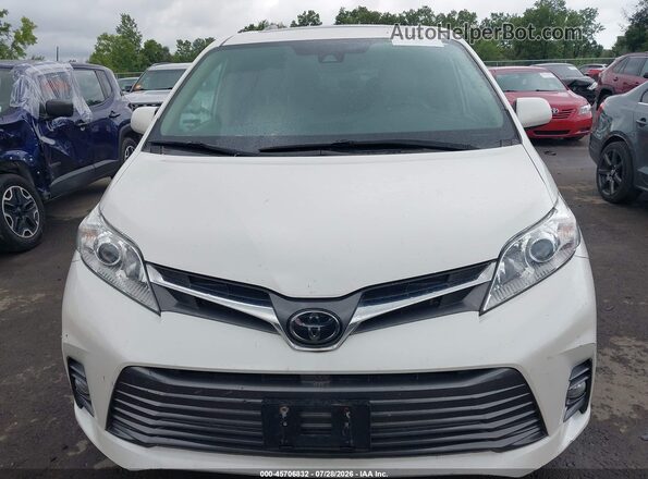 5TDDZ3DC3KS224635 2019 TOYOTA SIENNA Белый Вид щитка приборов
