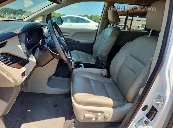 5TDDZ3DC3LS238360 2020 TOYOTA SIENNA White Vista interior delantera