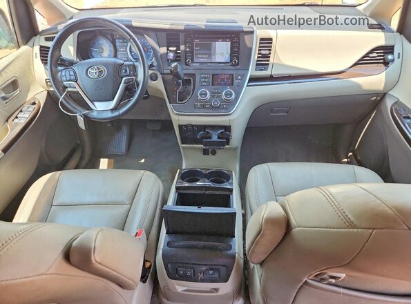 5TDDZ3DC3LS238360 2020 TOYOTA SIENNA White Vista del salpicadero
