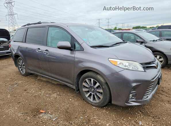 5TDDZ3DC4LS231370 2020 TOYOTA SIENNA Серый Передняя правая четверть