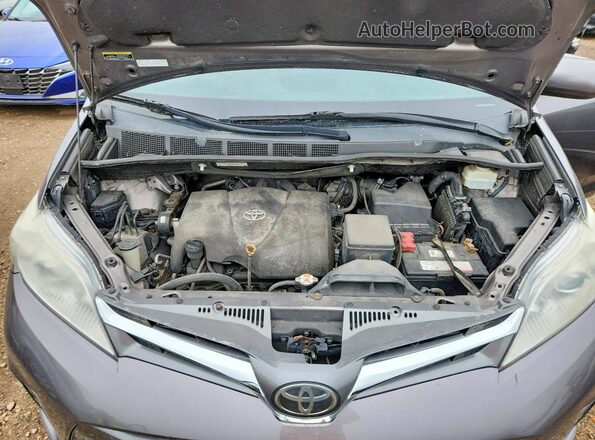 5TDDZ3DC4LS231370 2020 TOYOTA SIENNA Серый Вид задней части салона