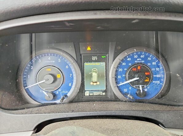 5TDDZ3DC4LS231370 2020 TOYOTA SIENNA Серый Вид щитка приборов