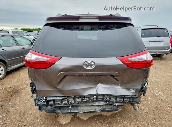 5TDDZ3DC4LS231370 2020 TOYOTA SIENNA Серый Вид сзади