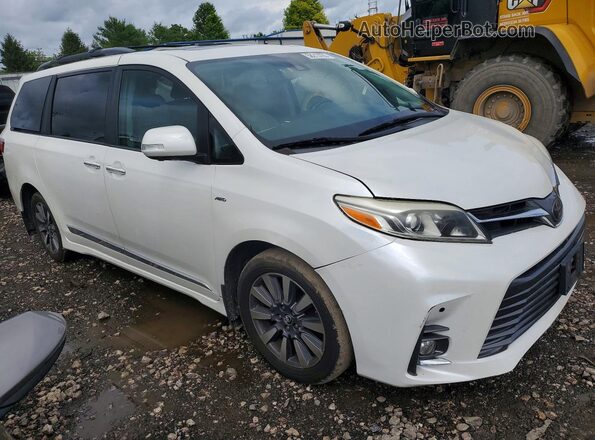 5TDDZ3DC5JS196612 2018 TOYOTA SIENNA White წინა მარჯვენა