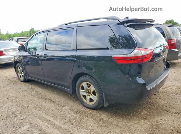 5TDDZ3DC5LS228722 2020 TOYOTA SIENNA Black Tył lewy