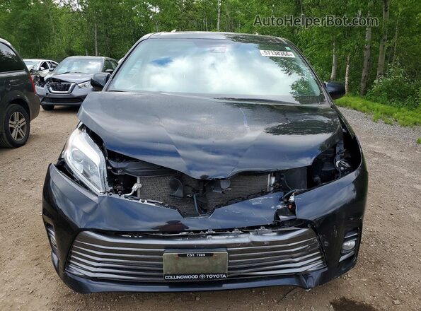 5TDDZ3DC5LS228722 2020 TOYOTA SIENNA Black Widok z przodu