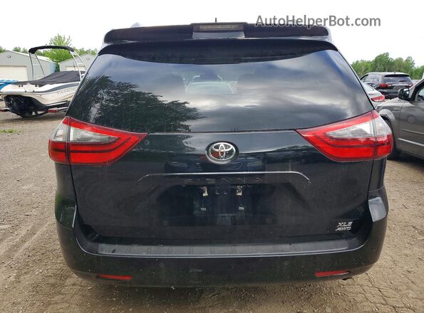 5TDDZ3DC5LS228722 2020 TOYOTA SIENNA Black Widok z tyłu