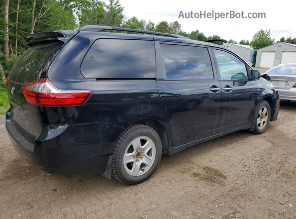 5TDDZ3DC5LS228722 2020 TOYOTA SIENNA Black Tył prawy