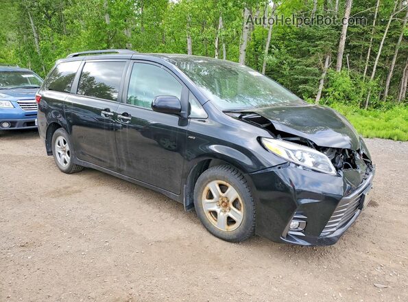 5TDDZ3DC5LS228722 2020 TOYOTA SIENNA Black Przód prawy
