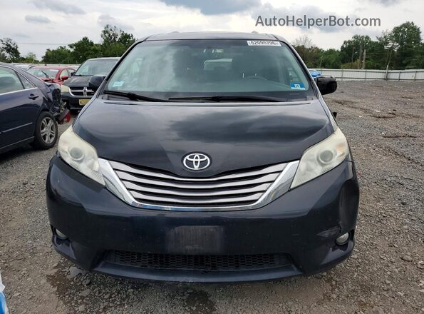 5TDDZ3DC7HS174282 2017 TOYOTA SIENNA Black Vista frontal
