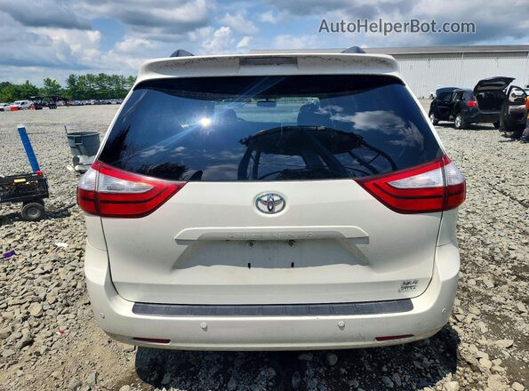 5TDDZ3DC7HS176730 2017 TOYOTA SIENNA White Widok z tyłu