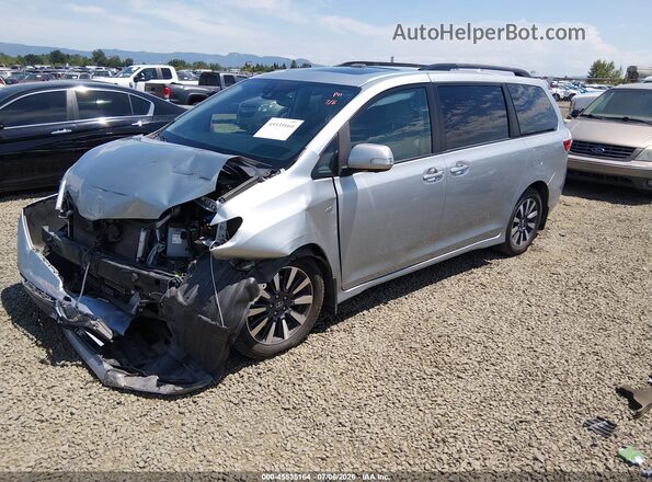 5TDDZ3DC7KS227375 2019 TOYOTA SIENNA Silver Передня ліва чверть
