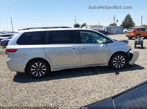 5TDDZ3DC7KS227375 2019 TOYOTA SIENNA Silver Панорамний вид салону 360°