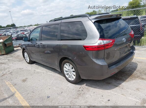 5TDDZ3DC8HS174050 2017 TOYOTA SIENNA Beige Tył lewy