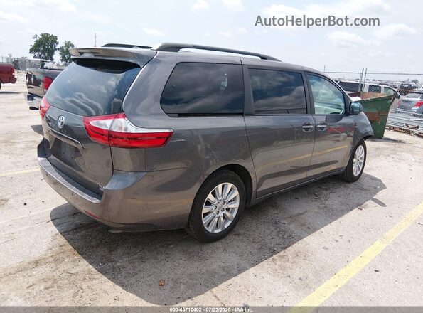5TDDZ3DC8HS174050 2017 TOYOTA SIENNA Beige Tył prawy