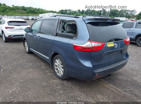 5TDDZ3DC8HS183248 2017 TOYOTA SIENNA Blue Հետևի ձախ