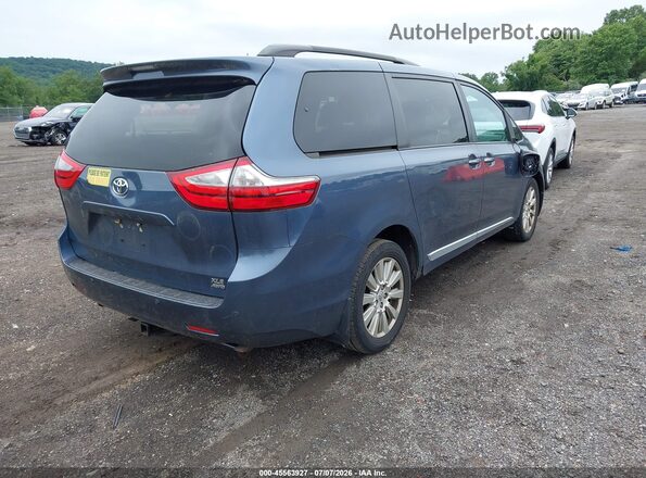 5TDDZ3DC8HS183248 2017 TOYOTA SIENNA Blue Հետևի աջ