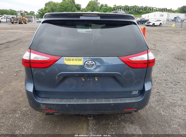 5TDDZ3DC8HS183248 2017 TOYOTA SIENNA Blue 
