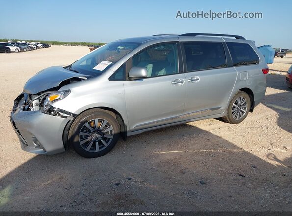 5TDDZ3DC8LS251170 2020 TOYOTA SIENNA Silver Przód lewy
