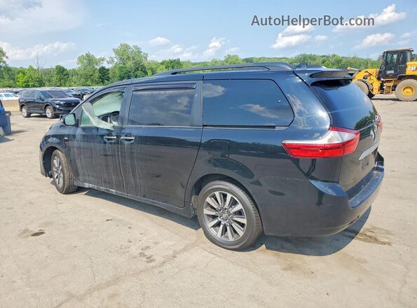 5TDDZ3DC9KS214725 2019 TOYOTA SIENNA Черный Задняя левая четверть