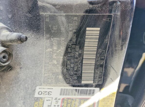 5TDDZ3DC9KS214725 2019 TOYOTA SIENNA Черный Вид наклейки с VIN-кодом