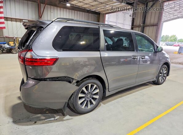 5TDDZ3DC9LS228111 2020 TOYOTA SIENNA Серый Задняя правая четверть