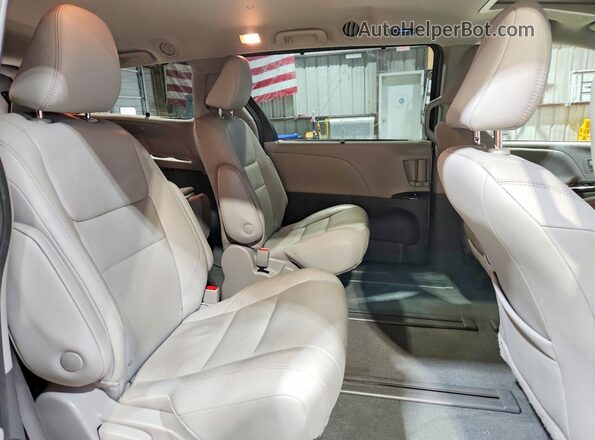 5TDDZ3DC9LS228111 2020 TOYOTA SIENNA Серый Вид задней части салона