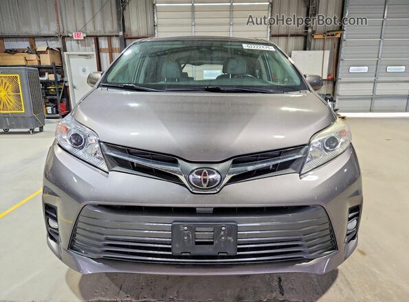 5TDDZ3DC9LS228111 2020 TOYOTA SIENNA Серый Вид спереди