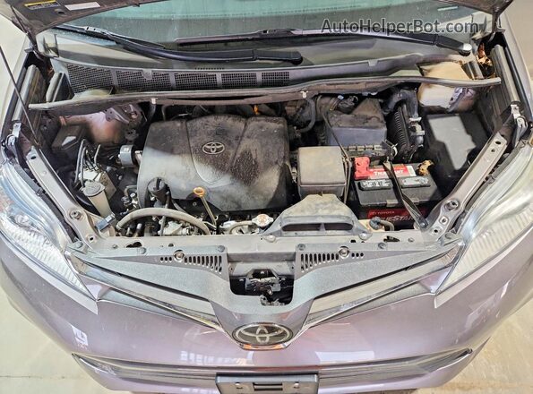 5TDDZ3DC9LS228111 2020 TOYOTA SIENNA Серый Вид подкапотного пространства