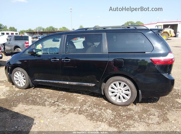 5TDDZ3DCXHS171229 2017 TOYOTA SIENNA Black 