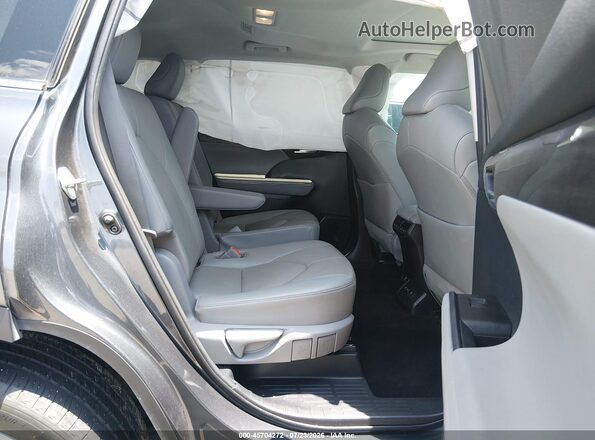 5TDDZRBH0LS050297 2020 TOYOTA HIGHLANDER Gray Вид наклейки з VIN-кодом