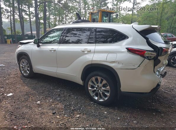 5TDDZRBH3LS013180 2020 TOYOTA HIGHLANDER White Задня ліва чверть