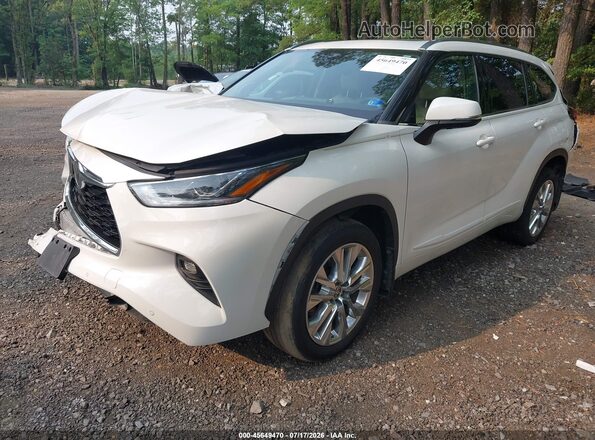 5TDDZRBH3LS013180 2020 TOYOTA HIGHLANDER White Передня ліва чверть