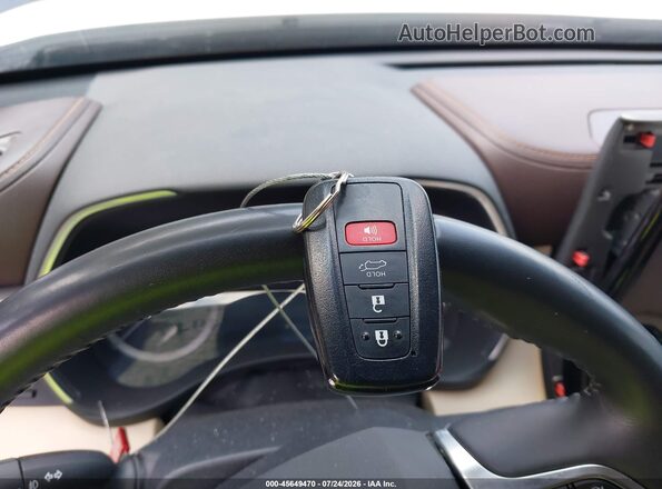 5TDDZRBH3LS013180 2020 TOYOTA HIGHLANDER White Вид панелі приладів