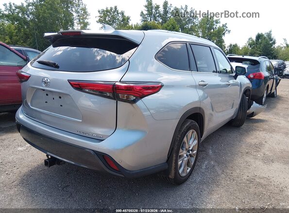 5TDDZRBH3LS015267 2020 TOYOTA HIGHLANDER Gray Rear right