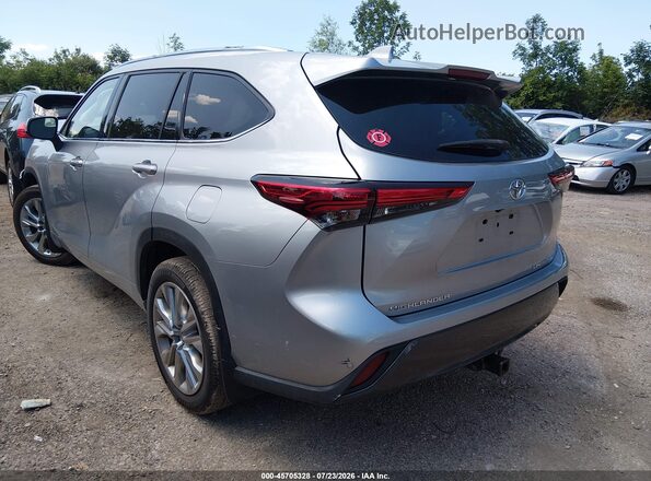5TDDZRBH3LS015267 2020 TOYOTA HIGHLANDER Gray Rear left