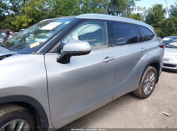 5TDDZRBH3LS015267 2020 TOYOTA HIGHLANDER Gray 360 interior view