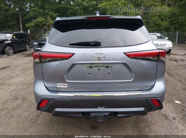 5TDDZRBH3MS077270 2021 TOYOTA HIGHLANDER Light Blue 