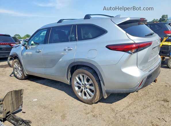5TDDZRBH4LS009946 2020 TOYOTA HIGHLANDER Silver Задня ліва чверть