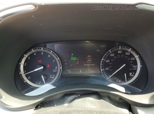 5TDDZRBH5MS525928 2021 TOYOTA HIGHLANDER Красный Вид щитка приборов