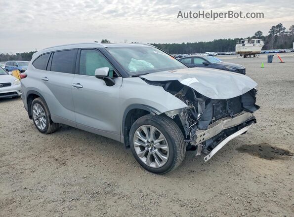 5TDDZRBH7LS031231 2020 TOYOTA HIGHLANDER Silver წინა მარჯვენა