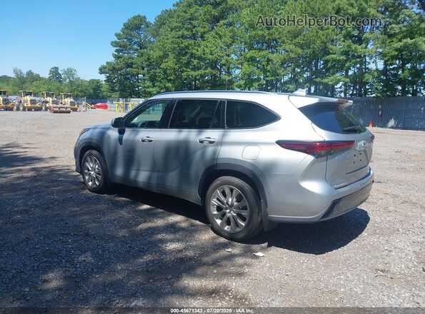 5TDDZRBH7MS540219 2021 TOYOTA HIGHLANDER Серебряный Задняя левая четверть