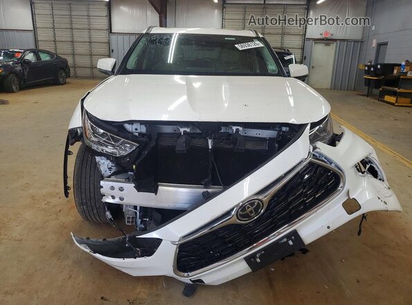 5TDDZRBH9LS014480 2020 TOYOTA HIGHLANDER White წინა ხედი