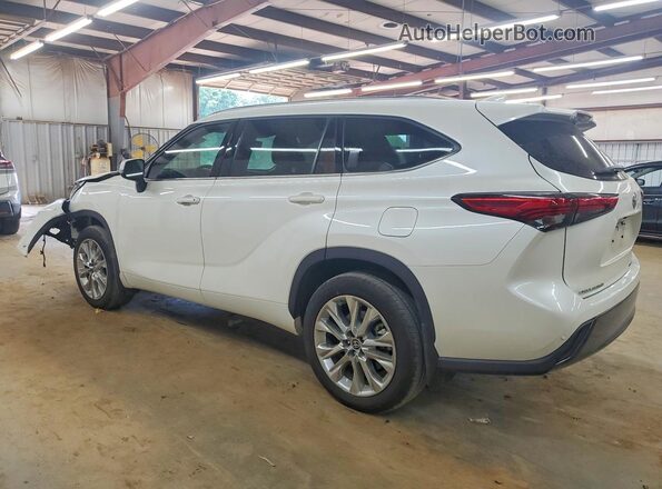 5TDDZRBH9LS014480 2020 TOYOTA HIGHLANDER White უკანა მარცხენა