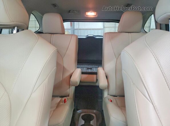 5TDDZRBH9LS014480 2020 TOYOTA HIGHLANDER White უკანა სავარძლების ხედი