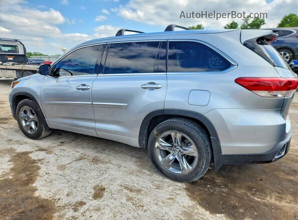 5TDDZRFH0HS416132 2017 TOYOTA HIGHLANDER Silver Rear left