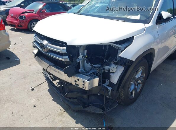 5TDDZRFH0HS417393 2017 TOYOTA HIGHLANDER White Front view