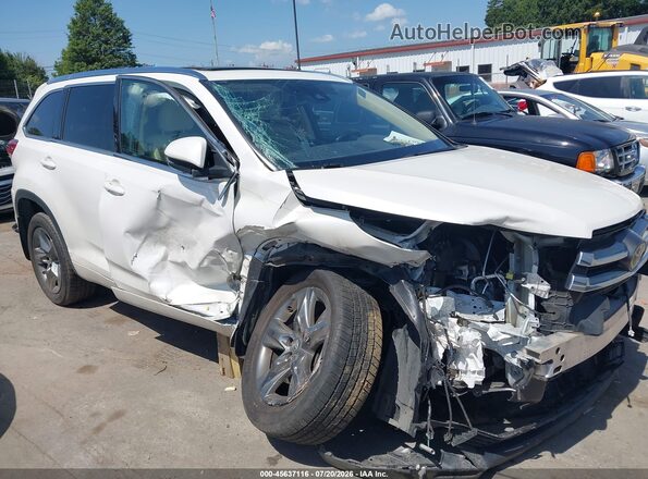 5TDDZRFH0HS417393 2017 TOYOTA HIGHLANDER White 360 interior view