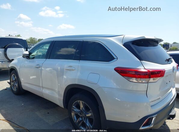 5TDDZRFH0HS417393 2017 TOYOTA HIGHLANDER White 