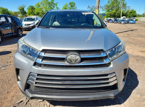 5TDDZRFH0HS428345 2017 TOYOTA HIGHLANDER Silver Вид спереду